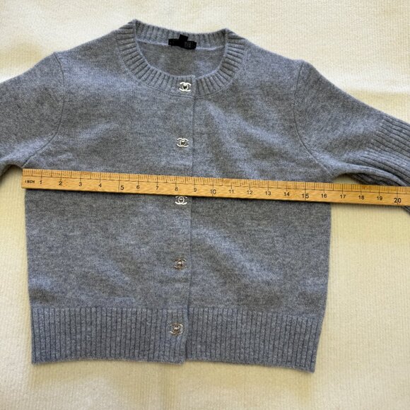 Chanel gray Cardigan Size 36 - Picture 11 of 12